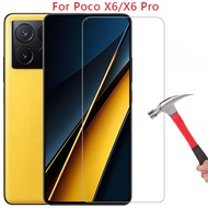 For Xiaomi POCO X6 M6 Pro 4G 5G C65 Tempered Glass Front Screen Protective Tempered Glass