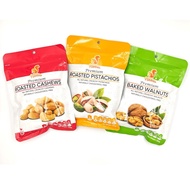 Nibbles Assorted Nuts [Pistachio, Almond, Cashew] 130g Pistachio Nuts Kacang Gajus Kacang Almond Mix