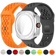 2in1 PC Case Band For Samsung Galaxy Watch Ultra(2025) 47mm Watch 7 Ultra 47mm Protector Cover Silic