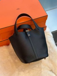 Hermes🌟Picotin 18 黑金 tc stamp K