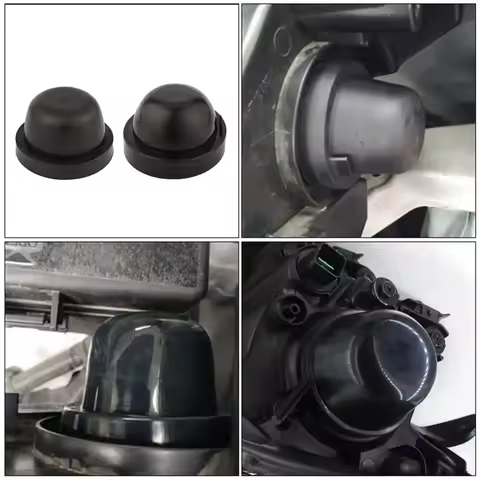 Universal Car LED Headlight Dust Cover HID Headlight Rubber Seal Cap Cover Led Headlamp H4 H1 H7 D2H