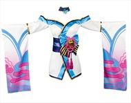 WINGROU Roses Cosplay Costume for Ahri Blue