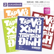 [Set 3Q/Lot 10Q] Student Notebook A5 Size (205x155mm) 96 pages 100 gsm FUTUREBOOK - A5 BEAUTIFUL NOT