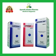 agt1 Lapifed Sirup DM / Ekspektoran 60/100ml - Lapived Biru Syrup Obat