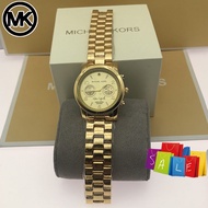 【100% Original】☾Michael Kors MK Watch For Womens Men Couple Stainless Steel Pawnable Authentic Orgin