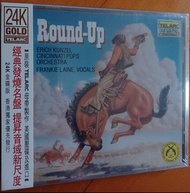 24KGOLD📀金碟🇺🇲CD全新未拆 : Round Up 🐎 萬寶路 Anthology of TV 📺 Western Themes 💞ERICH KUNZEL Cincinnati Pops O