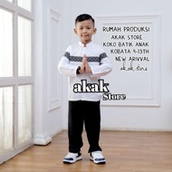 Baju koko anak Laki-Laki Baju muslim anak laki laki Setelan Baju koko