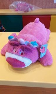 香港迪士尼樂園 Toy Story 反斗奇兵 Lotso Bear 勞蘇熊 攬攬熊 熊抱哥 草莓熊 士多啤梨味 趴趴 毛公仔 大公仔 全新正版有牌 Disneyland HKDL