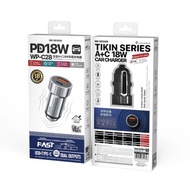 [SG LOCAL SELLER] WK Design WP-C28 Tikin Series Fast Charging 3.0A USB + Type C Dual Outputs 20W Car