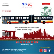 ∆ READY STOCK ∇ Diecast Toy Singapore Bus 1/110 MB0405G Bus Series (Various Number N Operator)