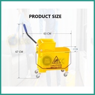 ∇ ♕ Industrial Mini Mop Squeezer Mop Wringer 20L Heavy Duty