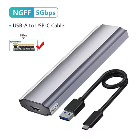 UTHAI M11 M.2 Toolless Solid State SSD Hard Drive Case NGFF/5G Dual Protocol Hard Drive Case Type-C3