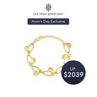 [Moms Day Exclusive] Lee Hwa Jewellery 916 Gold Adore Bracelet