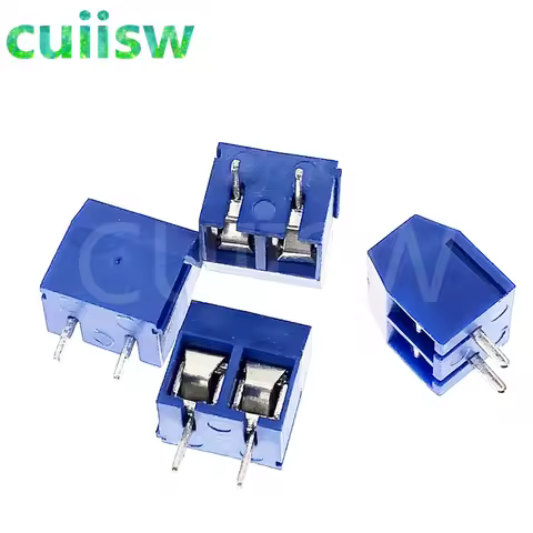 10pcs KF301-2P/KF301-3P KF301-5.0-2P KF301-5.0-3P KF301 5.08mm Plug-in Screw Connector Connect Termi