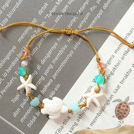 Aesthetic Beach Rope Bracelet | Beach Drawstring Bracelet | Moana Bracelet