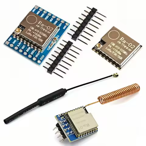 433MHZ SX1278 LoRa Module 433M 10KM Ra-01 Ra-02 Wireless Spread Spectrum Transmission Board 2.4G IPX