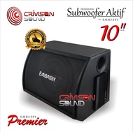 Speaker SUBWOOFER AKTIF 10 inch Embassy Trojan EMS - 10 PREMIER