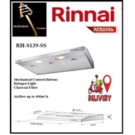 Rinnai RH-S139-SS Slimline Hood | Super Sleek Design | Free Delivery