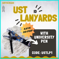 ✸ ✗ UST (University of Santo Tomas) High Quality ID Lanyards/Lace