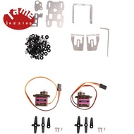 1Set 29X29Mm Camera Pan/Tilt Stand With 2PCS 9G Steering Gear Fit For RC FPV Drone (A)