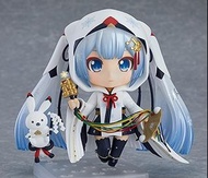 全新 日版 WF2018 限定 雪miku 初音 miku 丹頂鶴巫女 ver SNOW MIKU 黏土人 Nendoroid 100mm Action Figure good smile