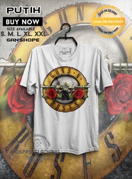 BAJU KAOS MUSIK GNR GUN AND ROSES - BAJU KAOS GUNS AND ROSES - KAOS BAND MUSIK GUNS N ROSES PREMIUM 
