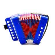 new New Organ 7 Keys 2 Bass Accordions Kids Accordion Mini Toy Musical Instruments Small Instrument 