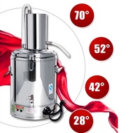 Stainless Steel Distillation Tower Brewing Machine Alcohol Distiller Wine Brandy Brewing Kit Essenti