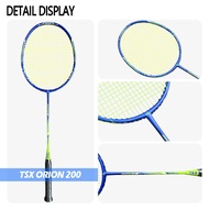 Badminton Racket TSE HY05 4U G5 Strung Badminton Racket With String Grips And Bag For Outdoor Indoor