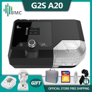 BMC Portable G2S A20 AUTO CPAP เครื่องระบายอากาศCPAPสำหรับภาวะหยุดหายใจขณะหลับป้องกันอาการนอนกรนช่วยนอนหลับ