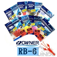 [Jingduo Lure] Owner RB-6 2.2 Inch Shrimp Shape Rock'n Bait C'ultiva RB6 Root Fishing