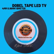 DOUBLETAPE frameelezz LED tv 4mm thick 0.86mm length 10m