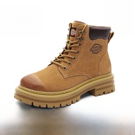 Dickies | รองเท้าบูทหนังส้นเสริมสำหรับคู่รัก ฤดูหนาว