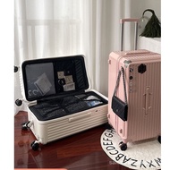 Senyao large capacity luggage-22/28/32/36-inch hardshell lightweight rolling suitcase, carry on lugg