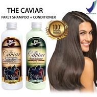 CAVIAR SHAMPO + CONDITIONER PAKET 2IN1 250 ML ORIGINAL - PAKET SHAMPO N CONDI SHAMPOO PAKET PENUMBUH