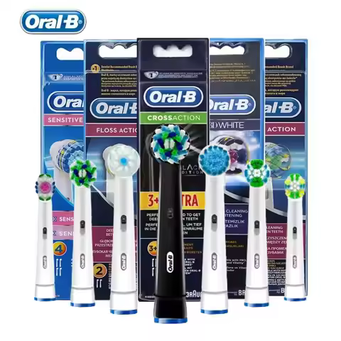 Oral B Electric Toothbrush Replacement Brush Heads Small Round Heads Original Refills Work For Oral 