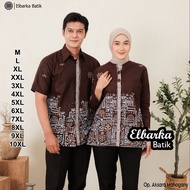 KEMEJA KATUN Latest Jumbo Couple Batik Tops for Men and Women - Long & Short Sleeve Shirts - Full Bu