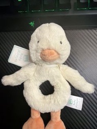 Jellycat 鴨仔 嬰兒搖鈴玩具