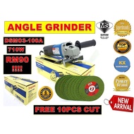 Dong Cheng DSM03-100A 4" Angle Grinder - 710w (SIM-FF03-100A KX0001853)