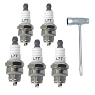 Spark Plug L7T 2 Stroke For Gasoline Chainsaw awn mower and Brush Cutter Engine Ignition  Replacemen
