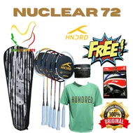 HUNDRED BADMINTON RACKET NUCLEAR 72 ORIGINAL RACKET
