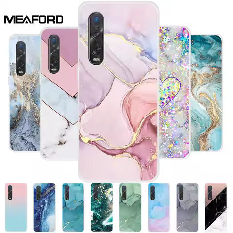 For OPPO Find X2 Pro Case X2 Lite Neo Marble Clear Soft TPU Silicone Back Cover for OPPO Find X2 Lit