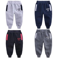 READY STOCK Seluar Sukan Jogger Panjang Lelaki Perempuan Kanak Kanak Dewasa Seluar Trek Track Pants 