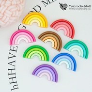Sent From Thailand ️ RS453 ᴗ̈ Rainbow Resin Size M For Decorating Phones Mirrors Inhaler Case Keycha