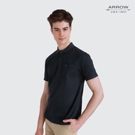 ARROW เสื้อโปโล  ทรง Comfort  สีดำ รหัส MPCC815-BL