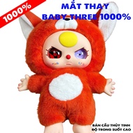 [80% and 1000%]Hemispherical Glass Eyes Replace Baby Three 1000% - FACE NOT INCLUDED - Doll Accessor