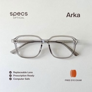 SPECS OPTICAL | ARKA ~ A square plastic frame
