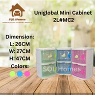 Uniglobal MiniCabinets | multi-color | Stylish | Space Saver | MC2