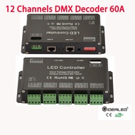 12Channel DMX Pressure Regulator RGB LED Strip Light Linear Light Multi-Channel DMX Controller