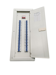 Panel Board 80A 2 Pole Main Miniature Circuit Breaker with 24 Branches 2 Pole Main for Miniature 3 M